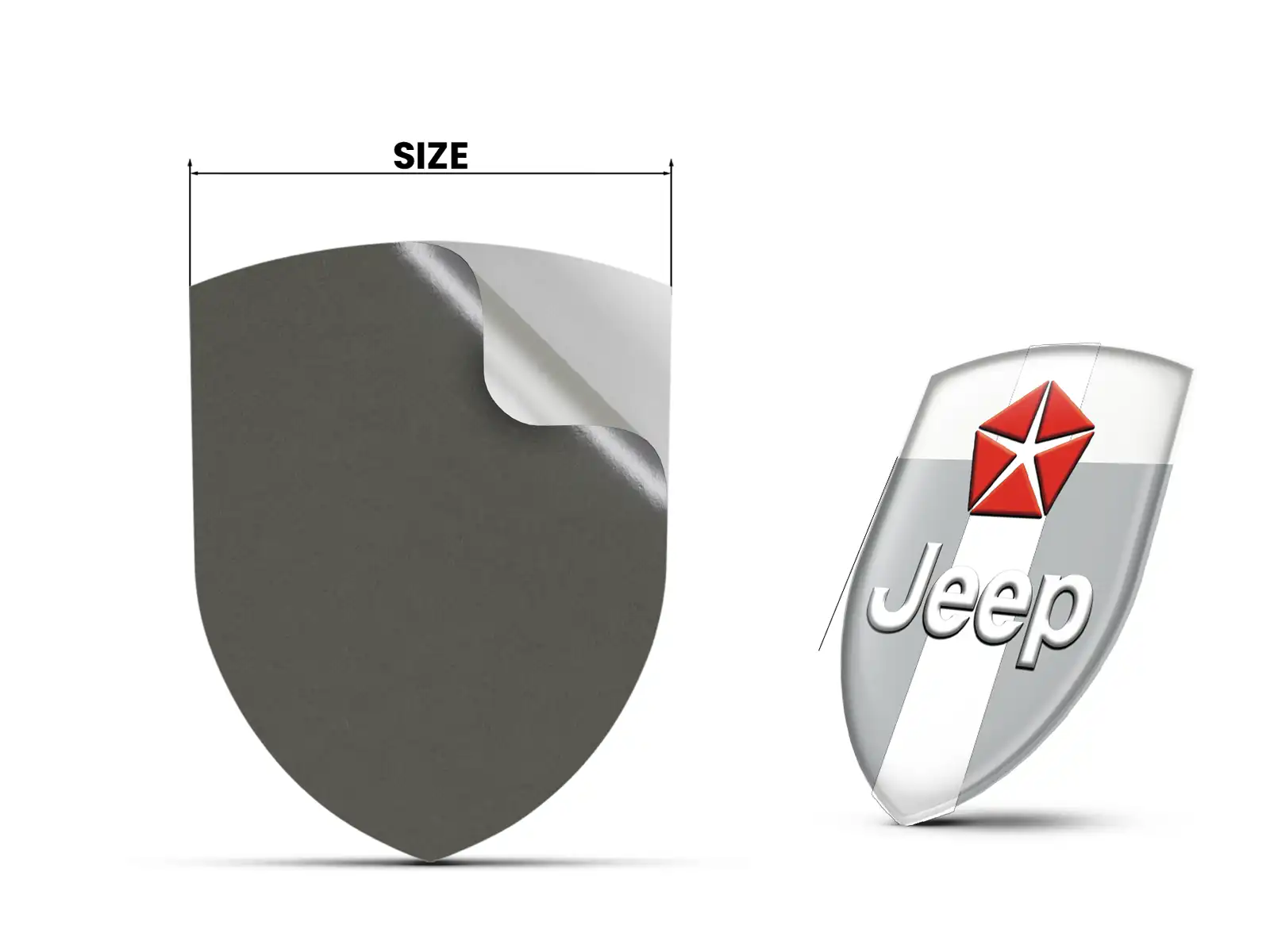 Jeep Vinilos Traseros Autos Resistentes Estilo Universal